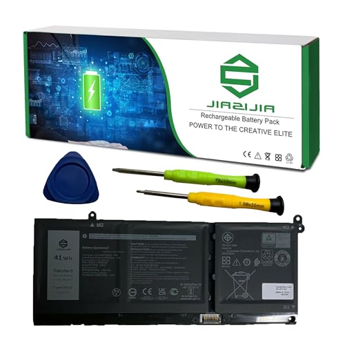 G91J0 Laptop Battery Replacement for Dell Inspiron 3510 3511 3515 5510 5515 5518 5310 5410 5415 5418 Series Notebook 0927N5 0927N5 G91JO Black 11.25V 41Wh 3467mAh - size: 13.1*5.5*1.3inch G91J0