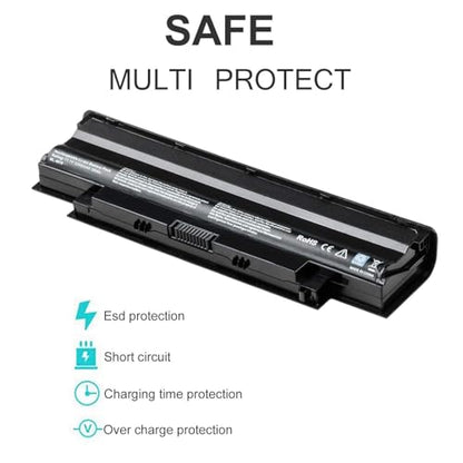 ALIPOWER 6-Cell Laptop Battery Replacement for Compatible dell Inspiron 3520 15R N5010 N5110 N5030 N5040 N5050 17R N7010 N7110 14R N4010 N4110 M5040 Vostro 3420 3450 3550