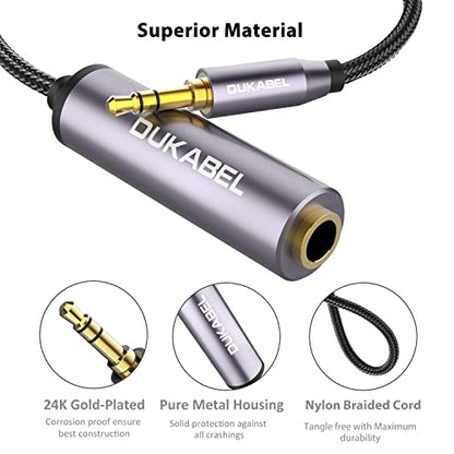 1/4 to 3.5mm Adapter, 6.35mm to aux Mini Stereo Cable - 30CM | 1/4 Inch Female to 1/8inch Male Headphone Adapter, for Headphone, Amplifiers, Guitar, Amp etc - size: 30CM, style: 3.5mm Male to 6.35mm Female