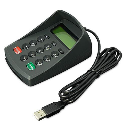 XCRFID USB 15 Keys Keypad Numeric Keyboard Numpad/Digital Keyboard/Pin Pad with LCD Plug and Play Support EPOS System - color: YD541-Plaintext