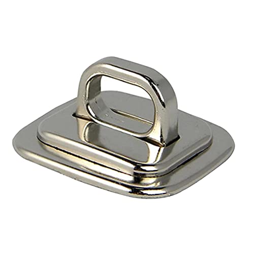 Security Base Plate for Cable Locks Metal Notebook Computer Fixing Base Square Fixed Board with Hole for Laptop Computer Fixing Metal