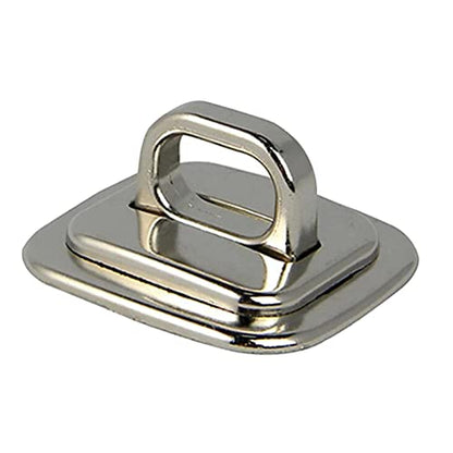 Anti-Theft Security Base Plate Zinc-Alloy Electroplated Bright Computer Fixed Base Desk Mount Accessory