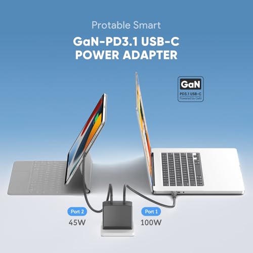 140W USB C Charger, TAIFU PD3.1 MINI GaN 28V 5A Travel Power Adapter for Eero PoE Gateway c410011 HP OMEN Transcend 14 Spectre x360 16" Msi Prestige 14 16 Laptop Wall Charger ADP-140AB B