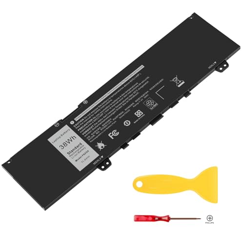 TREE.NB 39DY5 F62G0 Battery for Dell Inspiron 13 7000 i7373 7373 7386 2-in-1 7370 7380 5370 P83G P87G P91G P83G001 P83G002 P87G001 P91G001 039DY5 39DY5 0F62G0 RPJC3 0RPJC3 F62GO Vostro 13 5370 - size: 10.08x2.56x0.24inch F62G0