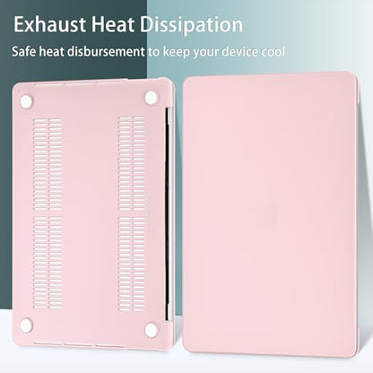 May Chen for MacBook Pro 16 Inch 2019 Release Model:A2141,Hard Shell Case Cover Screen Protector & Keyboard Cover for MacBook Pro 16 Retina with Touch ID & Touch Bar - Baby Pink - color: Baby pink
