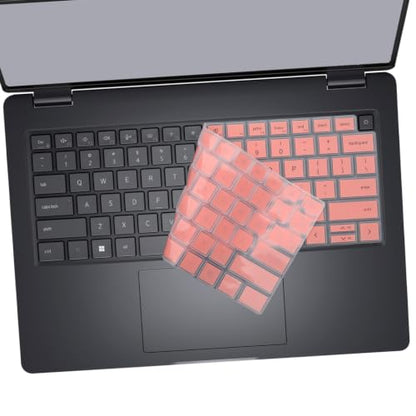 Keyboard Cover for 2026 2025 Dell Pro 14 PC14250/14255-Pink | Pro 14 Plus PB14250/14255,Pro 14 Max MC14250/14255 14'' (NOT FIT Dell Pro Max 14 Premium & Education/Rugged/Essential 14) - color: Pink
