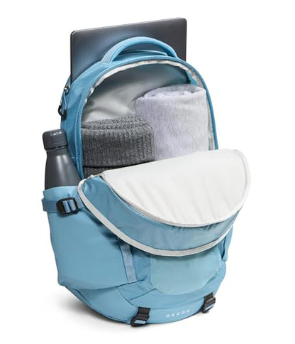 The North Face Women's Recon Everyday Backpack, Pale Teal, One Size | Commuter Travel Bag, 18" Laptop Sleeve, Water-Repellent