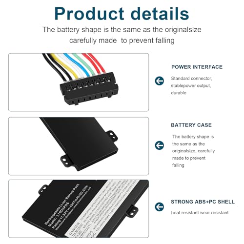 Futurebatt L19M3PD6 L19L3PD6 Laptop Battery Replacement for Lenovo Flex 5-15IIL05 5-14IIL05 5-14ARE05 Series 5B10X49072 5B10X49075 5B10X49077 5B10X49073 - size: L19D3PD6 12.4 5.0 0.7 in