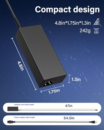 90W Universal Laptop Charger Compatible with HP Dell Asus Acer Sony AC Adapter IBM Gateway Notebook Ultrabook Chromebook Pavilion Inspiron Latitude Power Supply Cord with 15 Tips