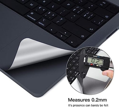 CaseBuy MacBook Air 15 inch Palm Rest Protector Cover 2026 2025 2024 2023 MacBook Air 15" M2 M3 M4 M5 Chip A2941 A3114 A3241 A3448 Anti-Strach Wrist Rest Keyboard Decal Sticker Skin -Midnight - color: Midnight, size: MacBook Air 15" (2023-2026)