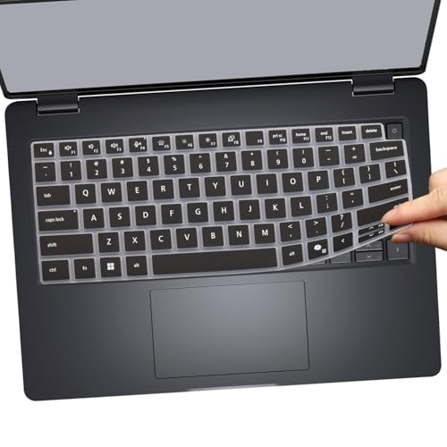Keyboard Cover for 2026 2025 Dell Pro 14 PC14250/14255,Pro 14 Plus PB14250/14255,Pro 14 Max MC14250/14255 14'' (NOT FIT Dell Pro Max 14 Premium & Education/Rugged/Essential 14)-Black - color: Black