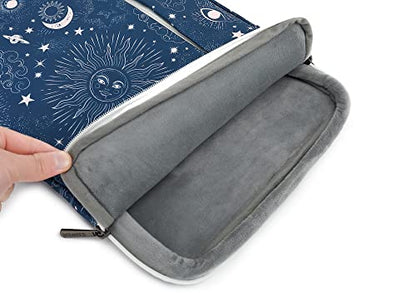 360° Protective Laptop Sleeve Case Bag with Handle and Luggage Strap for iPad 13 inch,MacBook Air 13" and 13.3 inch Screen Laptop - color: Sol de Mayo(3 Pockets), size: 12.5 inch-13.5 inch