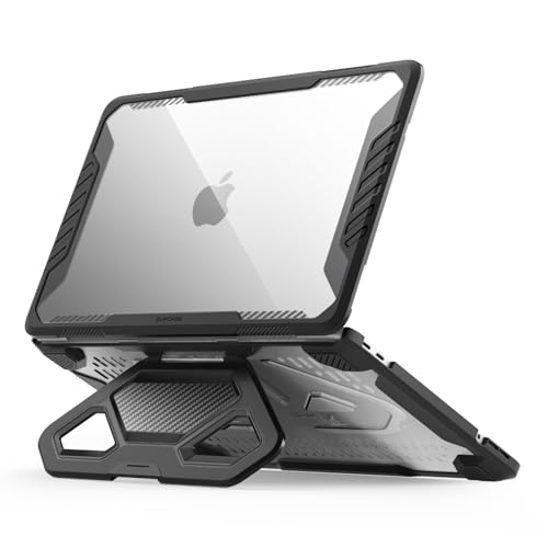 SUPCASE for MacBook Neo 13 Inch Case with Stand 2026 (Unicorn Beetle Pro), Model A3404 (A18 Pro Chip) Military-Grade Protection Heavy Duty Hard Shell Protective Cover for MacBook Neo 13", Black - size: MacBook Neo 13"