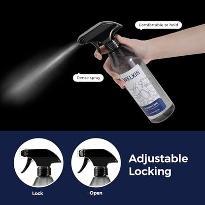 WELKIN Screen Cleaner Gel Kit, 18.6 oz + 2 oz for TV, Laptop & Phone | Gentle Gel Formula, Applies Precisely Without Dripping, Easy Screen Cleaning, Includes 1 Microfiber Cloth & 1 Glass Wipe - size: Gel Kit