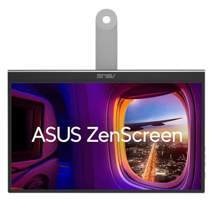 ASUS ZenScreen 16” OLED USB-C portable monitor (MQ16AHE) – Full HD, 100% DCI-P3, 1ms, HDR-10, Mini HDMI, Eye Care, Proximity Sensor, 360° kickstand, Compatible with Laptops, Smartphones, 3 yr warranty - style: 16" OLED USB-C kickstand