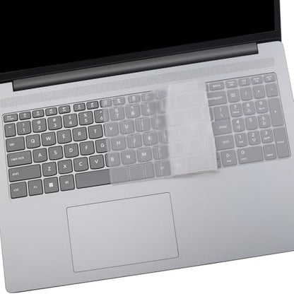 Keyboard Skin for 2025 Lenovo IdeaPad Slim 5 5i 16AHP10 16AKP10 16IRH10R 16'', IdeaPad Slim 3 3i 3X 16 15" 16ARP10 16IRH10 15AHP10 15IRU10 15Q8X10 15IRH10-Clear - color: Clear