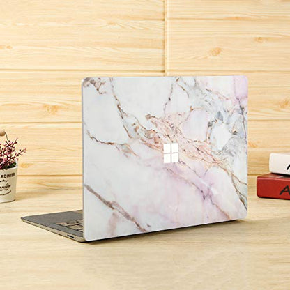 Ultra Thin Protective Cover Skin Decal Sticker for Microsoft Surface Laptop 5 (2022 Release) 13.5", Easy Apply, Anti-Scratch, Residue Free Vinyl Skin [Cracked Marble] - color: Cracked Marble, size: Surface Laptop5/4/3-13.5''