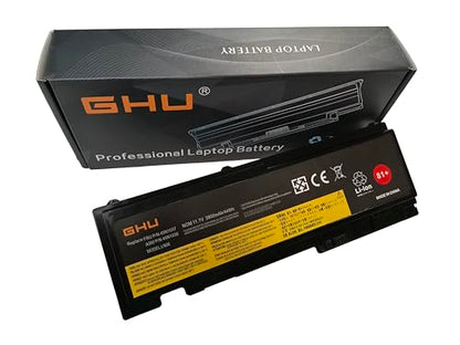 GHU 81+ Battery 0A36309 with Premium Polymer Cell Compatible with Lenovo ThinkPad T420s T430s 0A36287 45N1036 45N1037 45N1038 45N1039 45N1064 45N1065 45N1143-11.1V 44W 6-Cell - style: 44Wh (81+ T420s T430S)