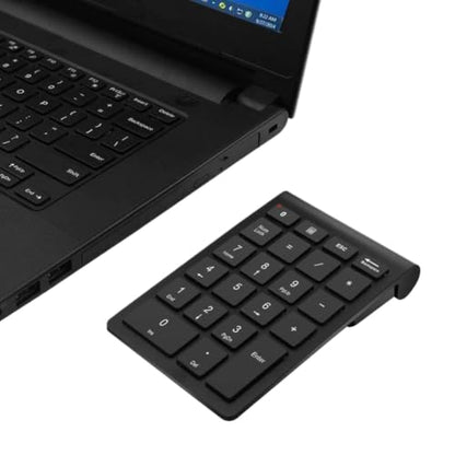 Wireless Numeric Keypad 22 Key External Number Pad Compatible with Laptop Tablet Computer