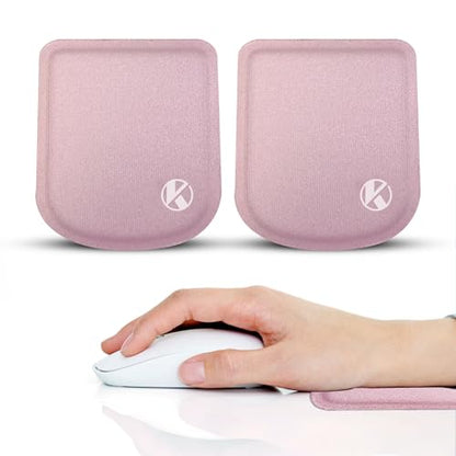 Ultra-Thin Laptop Wrist Rest Pads (Pastel Pink) - color: Pastel Pink