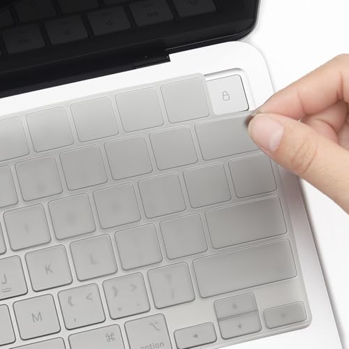 2 Pack Keyboard Cover for 2026 MacBook Neo 13" (Touch ID) & MacBook Pro 14"/16" M5-M1 Pro/Max, M5-M2 & MacBook Air 13"/15" M5-M1, Keyboard Protective Skin US Layout-TPU - color: GreyTPU+TPU