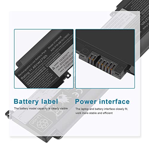 Fancy Buying L16M3P73 01AV406 Laptop Battery for Lenovo ThinkPad T460s T470s Series Notebook Internal 00HW038 00HW025 00HW024 01AV462 01AV405 01AV407 01AV408 SB10J79003 - size: 7.99*2.05*0.31inch