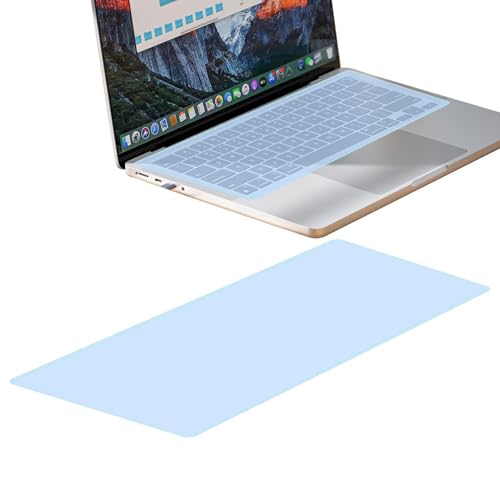 Laptop Keyboard Covers – Soft Touch Keypad Film, Washable Laptoppp Guard | Reusable Spill-Resistant Overlay for Laptops, Smooth Cover for Office, Travel, and School Electronics - color: e