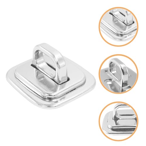 4pcs Zinc Alloy Laptop Security Anchor Base Plates with Stable Base Design and Anti-Theft Features for Travel and Library Use, Compatible with Cable Lock Anchors