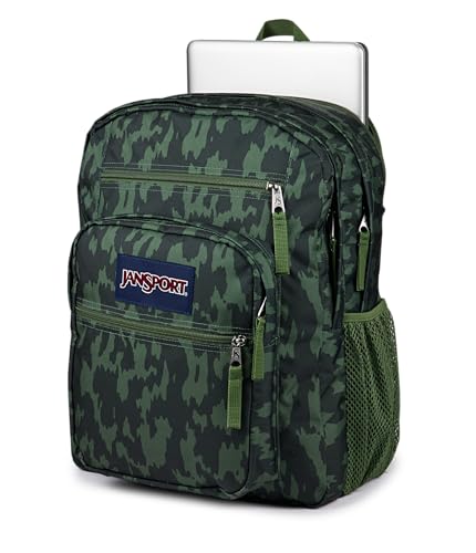 JanSport Laptop Backpack - Computer Bag with 2 Compartments, Ergonomic Shoulder Straps, 15” Laptop Sleeve, Haul Handle - Camo Illusion - color: Camo Illusion