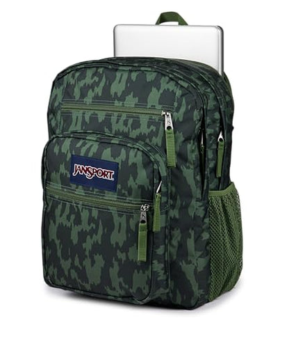 JanSport Laptop Backpack - Computer Bag with 2 Compartments, Ergonomic Shoulder Straps, 15” Laptop Sleeve, Haul Handle - Camo Illusion - color: Camo Illusion