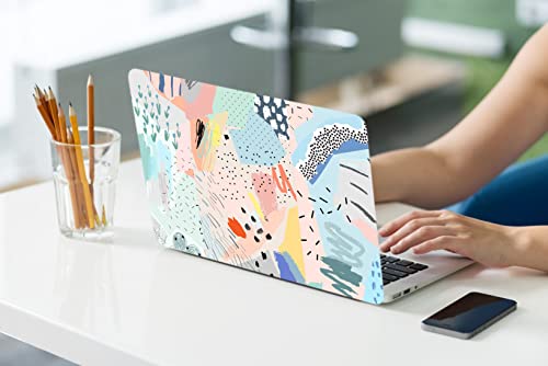 LanBaiLan Compatible with MacBook Air 13 inch Case M5 2026 M4 2025 M3 M2 2024-2022 A3449 A3240 A3113 A2681, 13.6 Plastic Hard Shell Case & Keyboard Cover, Graffiti - color: Graffiti