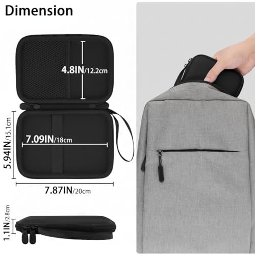 co2CREA Hard Travel Case Replacement for Apple Magic Trackpad (Black Case) - color: Black Case