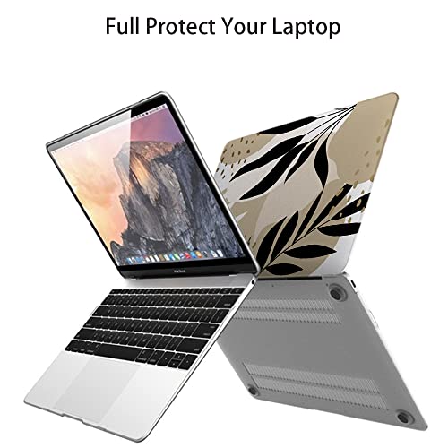 LanBaiLan Compatible for MacBook Pro 13 inch with Touch Bar M2 2026 2025 2024 2023 2022-2016 A2338 M1 A2251 A2289 A2159 A1989 A1708 A1706, Laptop Hardshell Case and Keyboard Cover, Tropical Leaf - color: Tropical Leaf