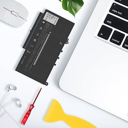 Futurebatt 7CJRC Laptop Battery for Dell Latitude 7470 7270 E7470 E7270 Battery 7CJRC KNM09 0KNM09 21X15 021X15 TX283 0TX283 - size: 7CJRC 9.88 4.72 1.30in