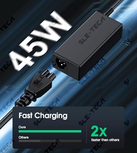 Universal 45W Chromebook Charger USB C for HP Dell Lenovo Acer | Compatible with HP x360 11 14a, Dell 5190, Lenovo C330 S330, Acer Spin 311 511 C733, Asus C204 C213, Samsung 4, 45W USB-C
