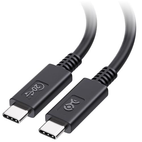 Cable Matters [USB-IF Certified] 20Gbps USB C Cable / USB4 Cable, 6ft | [4K@120Hz Video, 100W Charging, 20Gbps Data Transfer] USB 4 Cable, Black - color: Black, size: 6 Feet
