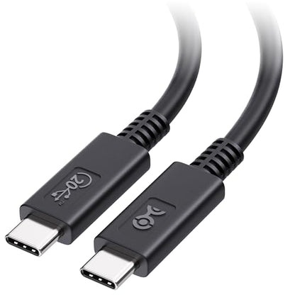 Cable Matters [USB-IF Certified] 20Gbps USB C Cable / USB4 Cable, 6ft | [4K@120Hz Video, 100W Charging, 20Gbps Data Transfer] USB 4 Cable, Black - color: Black, size: 6 Feet