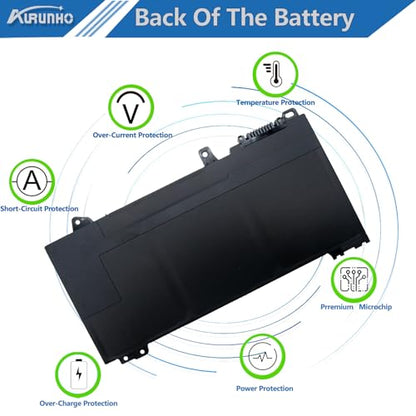 RF03XL Laptop Battery Replacement for HP ProBook 430 440 445 450 455 455R G6 G7 ZHAN 66 Pro 13 14 15 G2 G3 3 Gen L32656-005 RF03045XL RE03XL HSTNN-OB1Q HSTNN-DB9A HSTNN-UB7R L83685-AC1