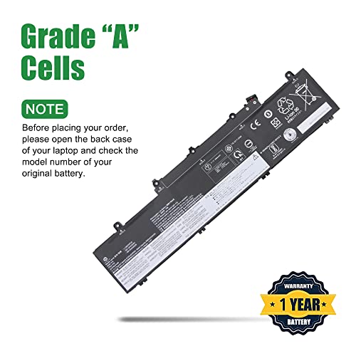L19M3PD5 SB10X02591 5B10X02606 Laptop Battery Replacement for Lenovo ThinkPad E14 E15 Gen 2 3 4 Series L19L3PD5 L19C3PD5 11.1V 45Wh - size: 13.2*5.4*1.1inch L19M3PD5