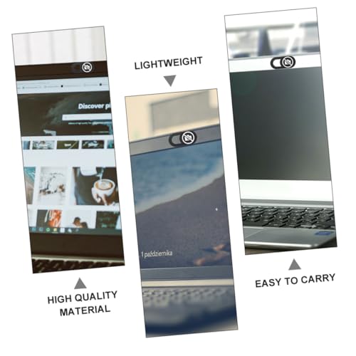 SHINEOFI 3pcs Webcam Cover Slide for Laptop, Tablet, and PC – Privacy Camera Protector, Ultra-Thin Sliding Lens Cover for Secure Visual Privacy in Office and Home Use