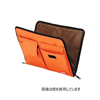 LIHITLAB Laptop Sleeve With Storage Pockets (Bag-in-Bag), 7.1 x 9.8 Inches, Indigo (A7553-11N) - color: Indigo, size: 7.1 in x 9.8 in