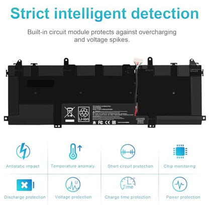 SU06XL L29184-005 Battery for HP Spectre X360 Convertible 15-df0013dx 15-df1043dx 15-df0033dx 15-df1033dx 15-df1045nr 15-df0069nr 15t-df000 15-df0xxx 15-df1xxx 15-DF 15T-DF Series SU06084XL - size: SU06XL 14.06, 5.79, 0.67in