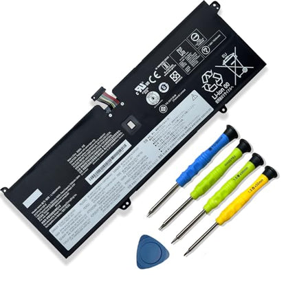 L18M4PH0 L18C4PH0 Laptop Battery Replacement for Lenovo Yoga C940-14IIL Yoga C940 15irh 14 Series 5B10T11585 5B10W67374 5B10T11586 5B10W67180 7.68V 60Wh 7820mAh 4-Cell - size: 11.48*4.08*0.21 inch L18M4PH0