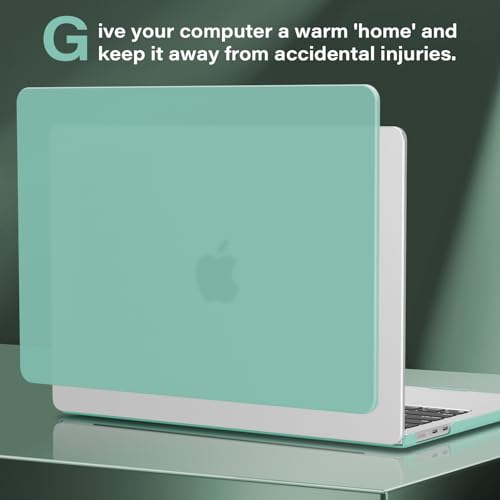 CISSOOK Compatible with MacBook Pro 14 inch Case M5 M4 M3 M2 M1, Hard Shell Case Keyboard Cover for MacBook Pro 14 A3434 A3427 A3426 A3112 A3185 A3401 A2918 A2992 A2779 A2442, Matte Green - color: Matte Green