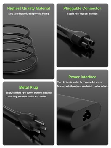 Slim 90W USB C Power Adapter Charger Compatibile with HP Envy x360 2 in 1 & Spectre x360 & OmniBook & EliteBook & ProBook & Pavilion & ZBook Firefly G11 G10 G9 Laptop Charging Cord