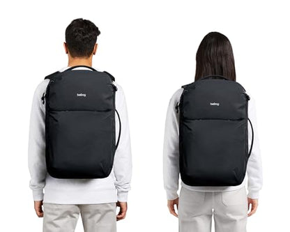 Bellroy Lite Travel Pack 38L (carry-on backpack, large travel backpack for international travelers, with laptop pocket, interior packing cells and tuck-away shoulder straps) - Clay - color: Clay