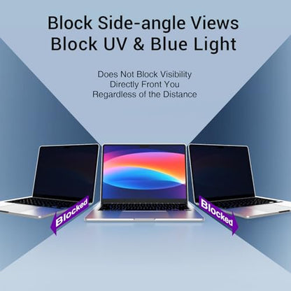 Magnetic Privacy Screen Protector MacBook Pro 16In 2016-2022 M1-M5 Pro Max | Removable Mac Pro 16 Inch Privacy Screen Protector Anti Spy Blue Light Glare A2485 A2780 A2991 A3186 A3403 A3429 A3428 - size: MacBook Pro 16 inch