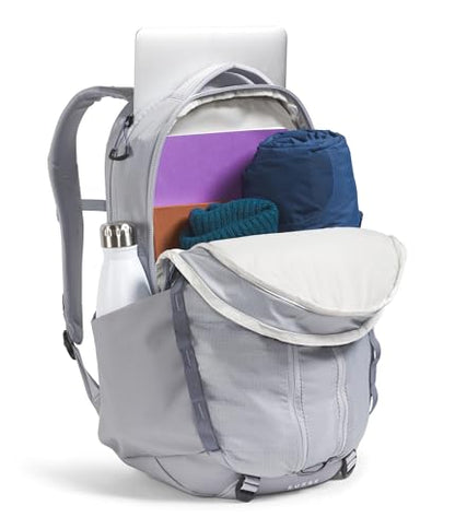 The North Face Surge Commuter Laptop Pack, Bl Flax/Twilight Galaxy, OSFA | Everyday Travel Bag, Laptop Sleeve, Water-Repellent - color: Blue Flax/Twilight Galaxy