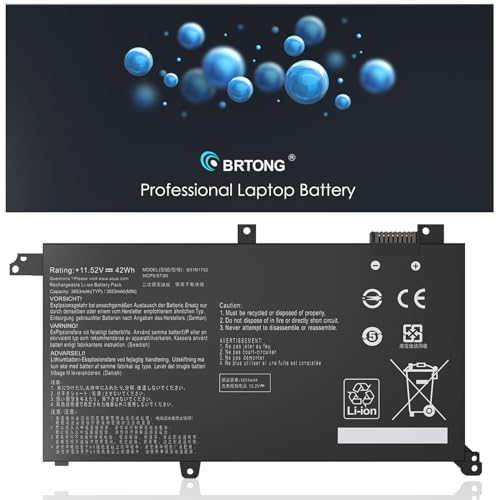 B31N1732 B31Bi9H Laptop Battery Compatible with Asus VivoBook X430UF X430UN X430FA X430FN S430UA S430FN S14 K430FN K430UF R430FA R430FN S4300UF V430UF V430FN F571GD FX571GT - color: B31N1732