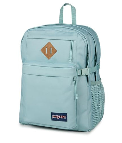 JanSport Main Campus Backpack - Travel or Work Backpack with 15-Inch Laptop Sleeve and Dual Water Bottle Pockets, Faded Sage - color: Faded Sage